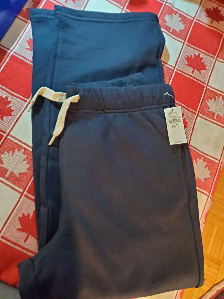 Gap Kids Navy Blue Sweatpants Size L (10-12) thumbnail