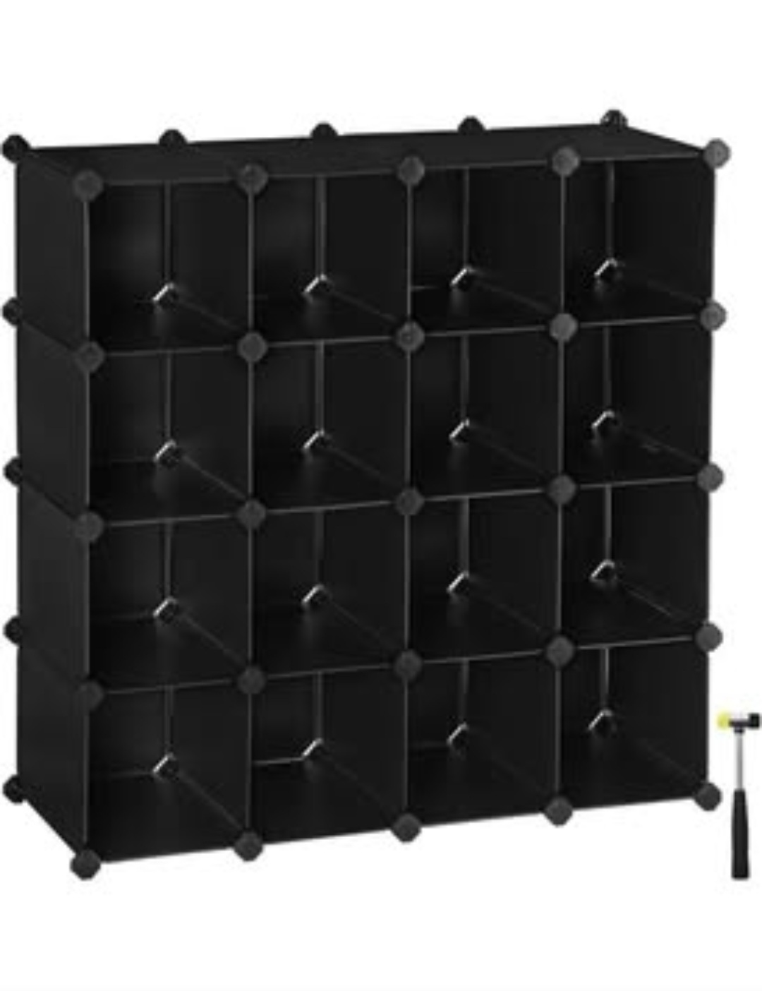 DIY Black Modular Shoe Rack - photo 2