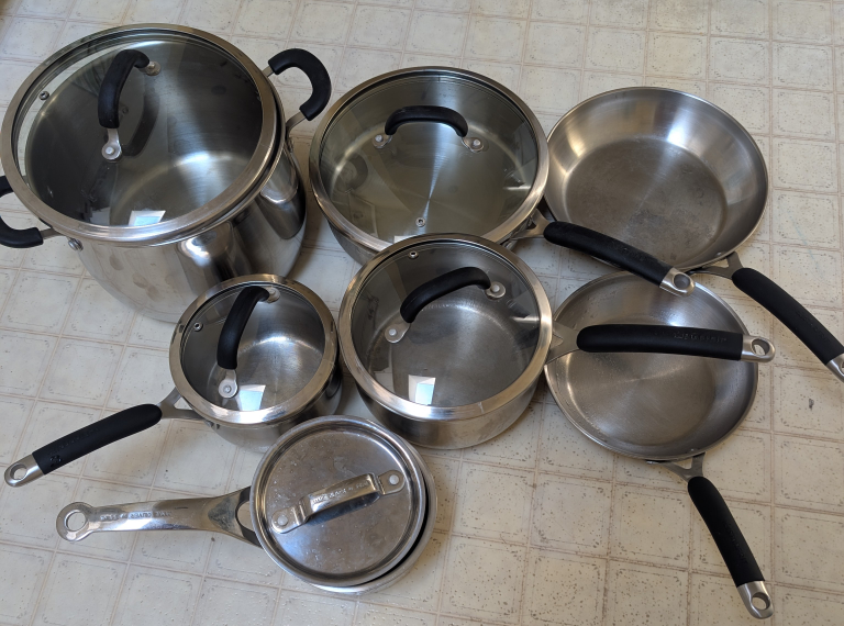 Starfrit 18/10 Stainless Steel Cookware Set