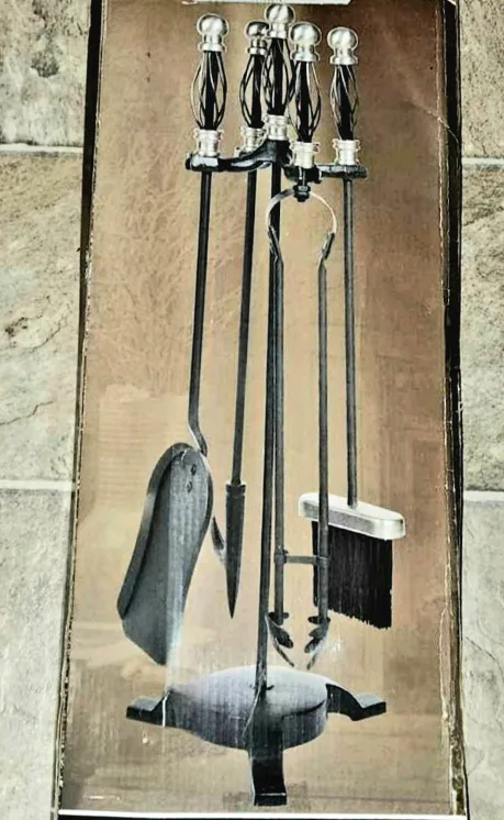 New Cambridge Fireplace Tool Set image indicator(2)