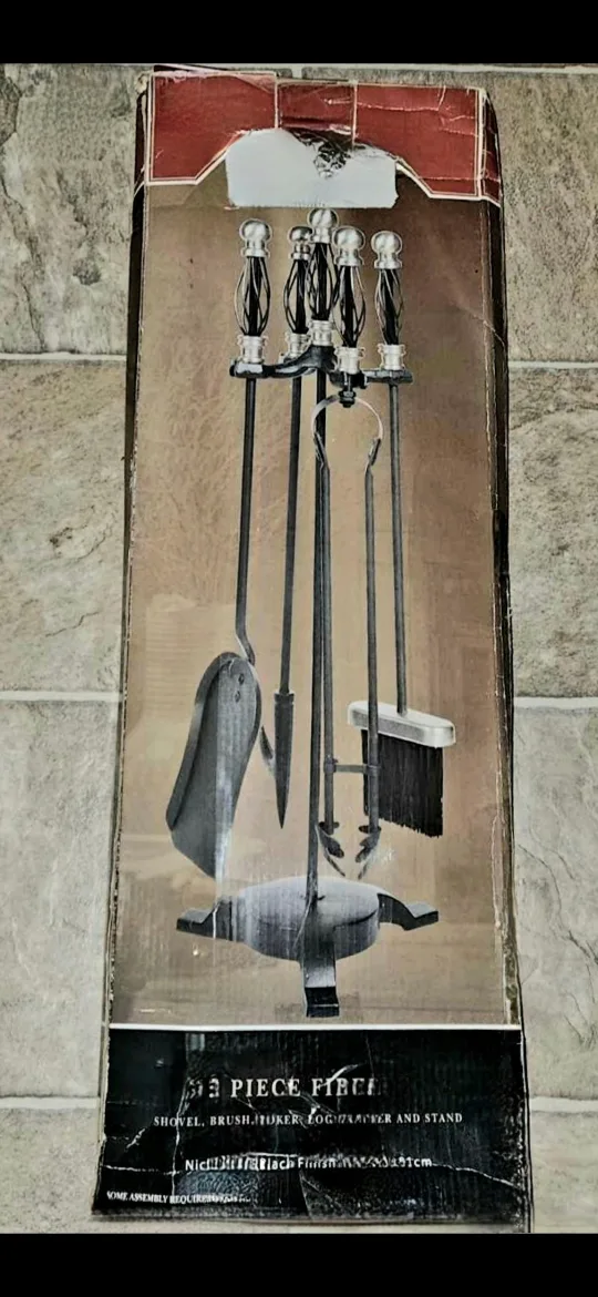 New Cambridge Fireplace Tool Set image indicator(3)