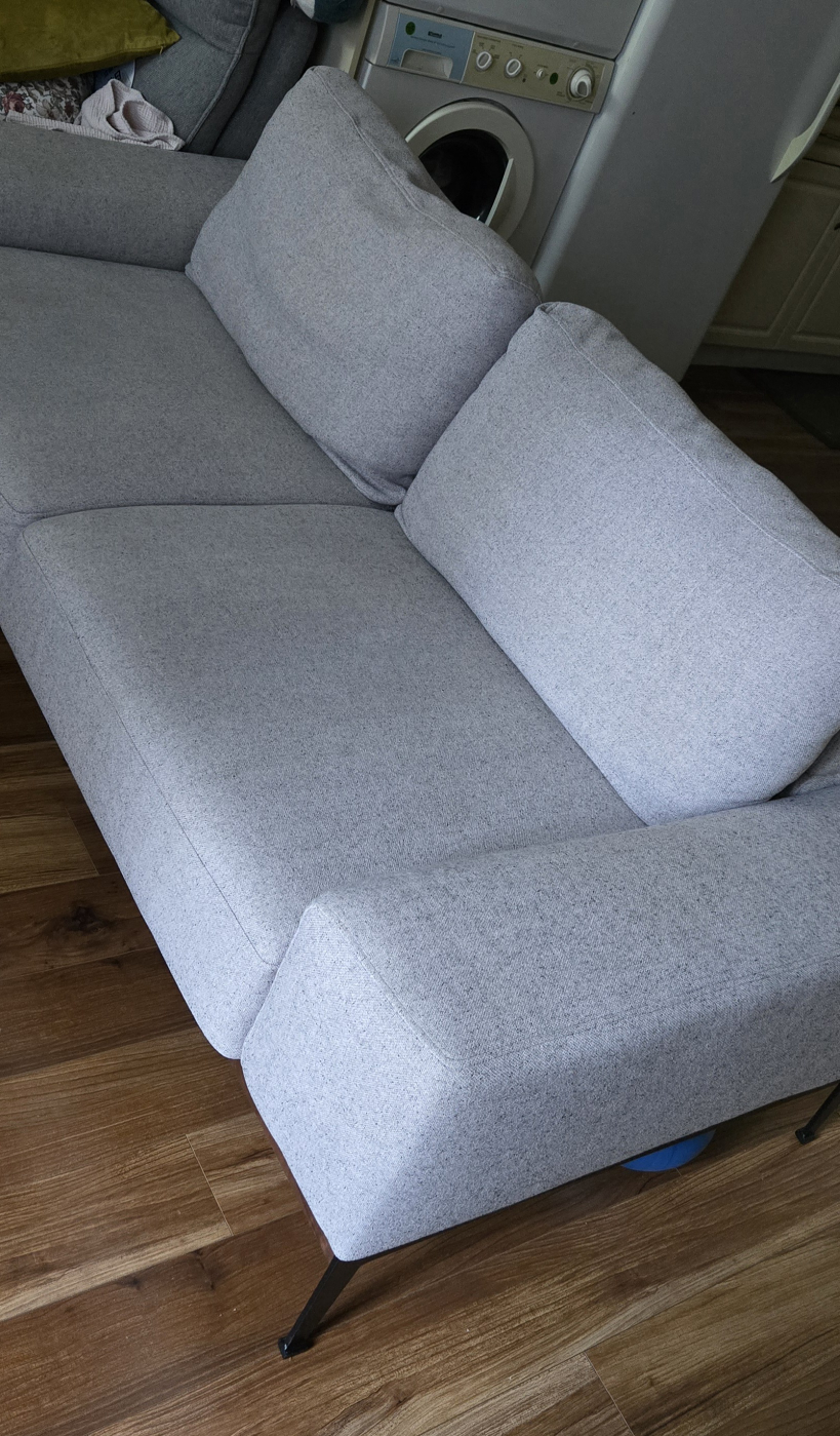 Structube Preston Sofa - Light Grey 3 seater