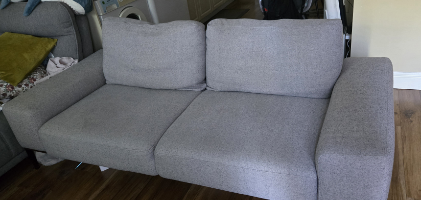 Structube Preston Sofa - Light Grey 3 seater - photo 2
