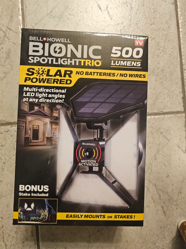 Bell+Howell Bionic Spotlight Trio - 500 Lumens thumbnail