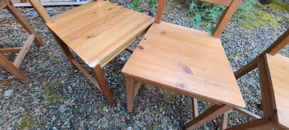 Free Wooden Table and Chairs Set - photo 4