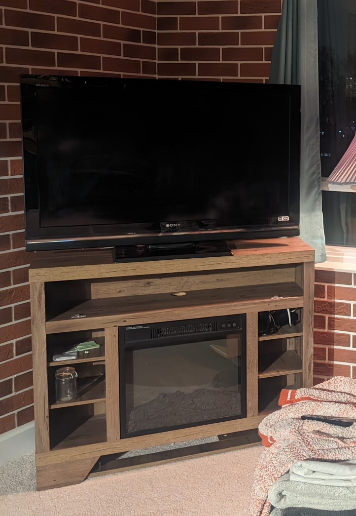 Electric Fireplace TV Stand - photo 3