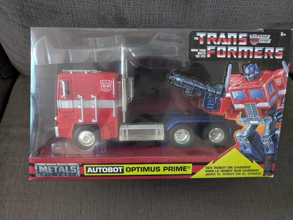 Transformers Autobot Optimus Prime Die Cast Metal thumbnail