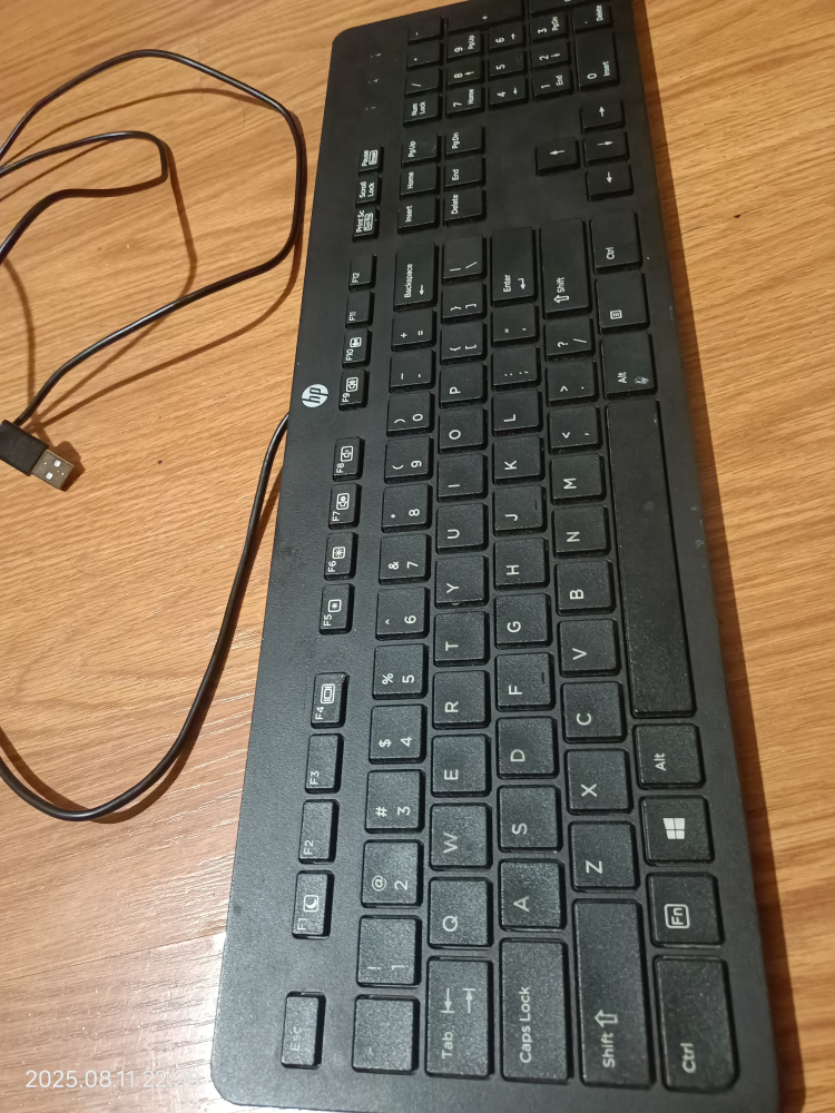 HP Wired Keyboard - Black - photo 2