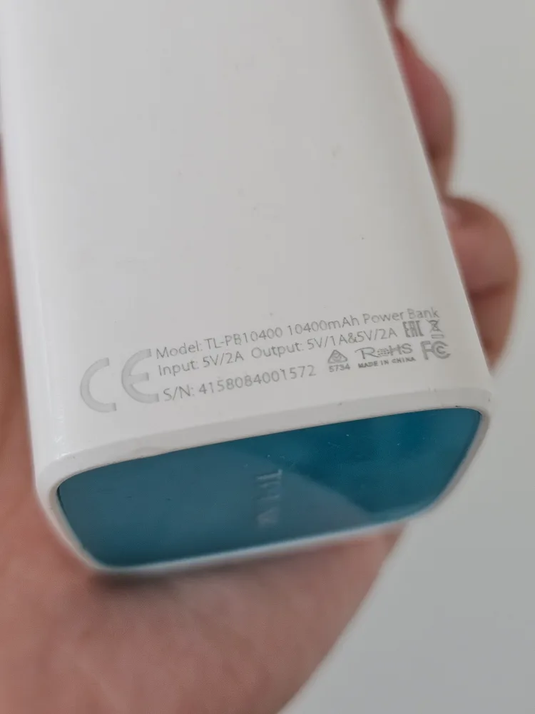 TL-PB10400 10400mAh Portable Power Bank image indicator(3)