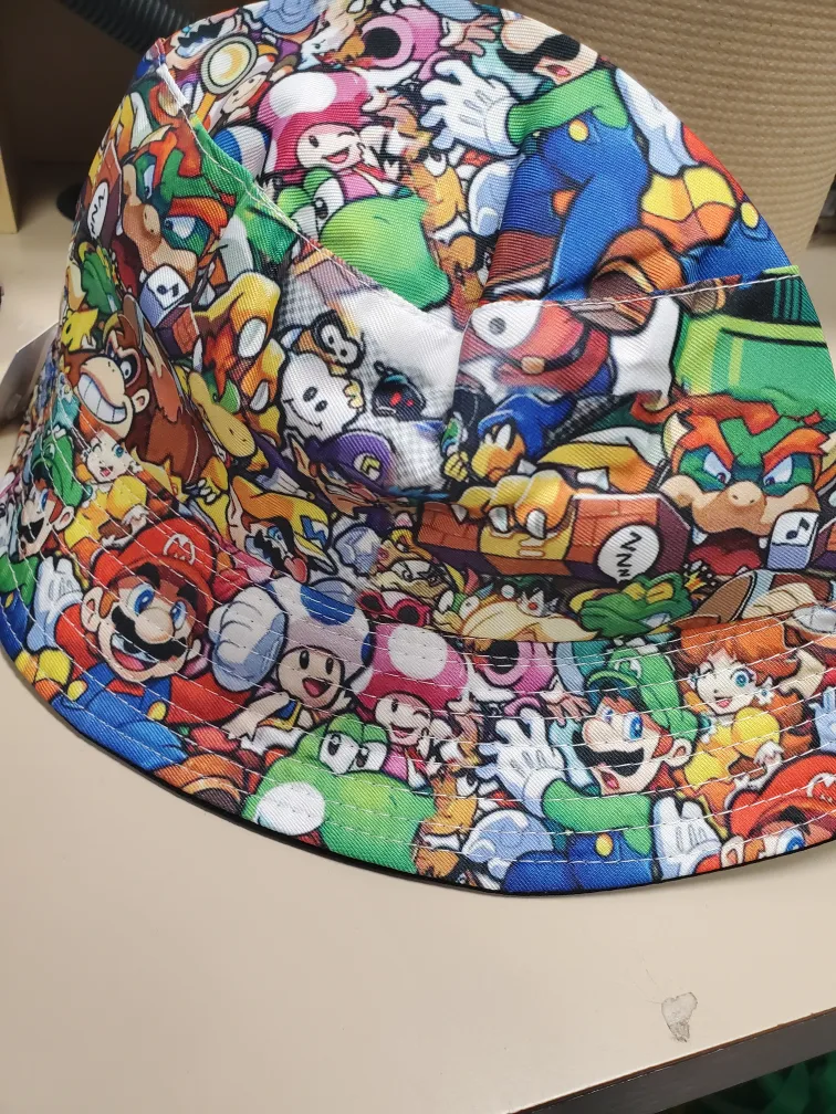 Character Print Bucket Hat thumbnail