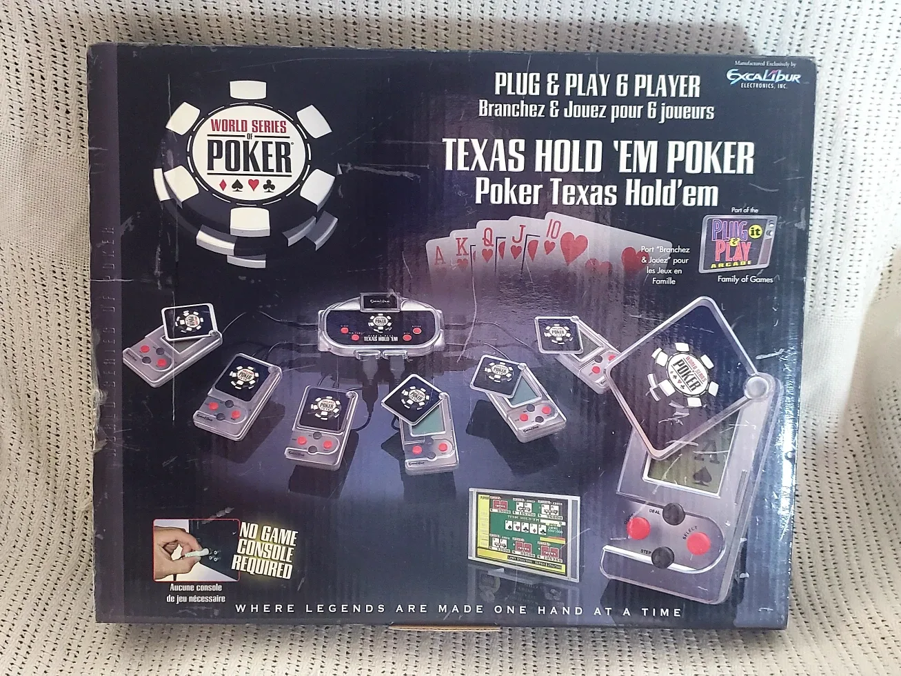 World Series of Poker Plug & Play Texas Hold 'Em Poker thumbnail