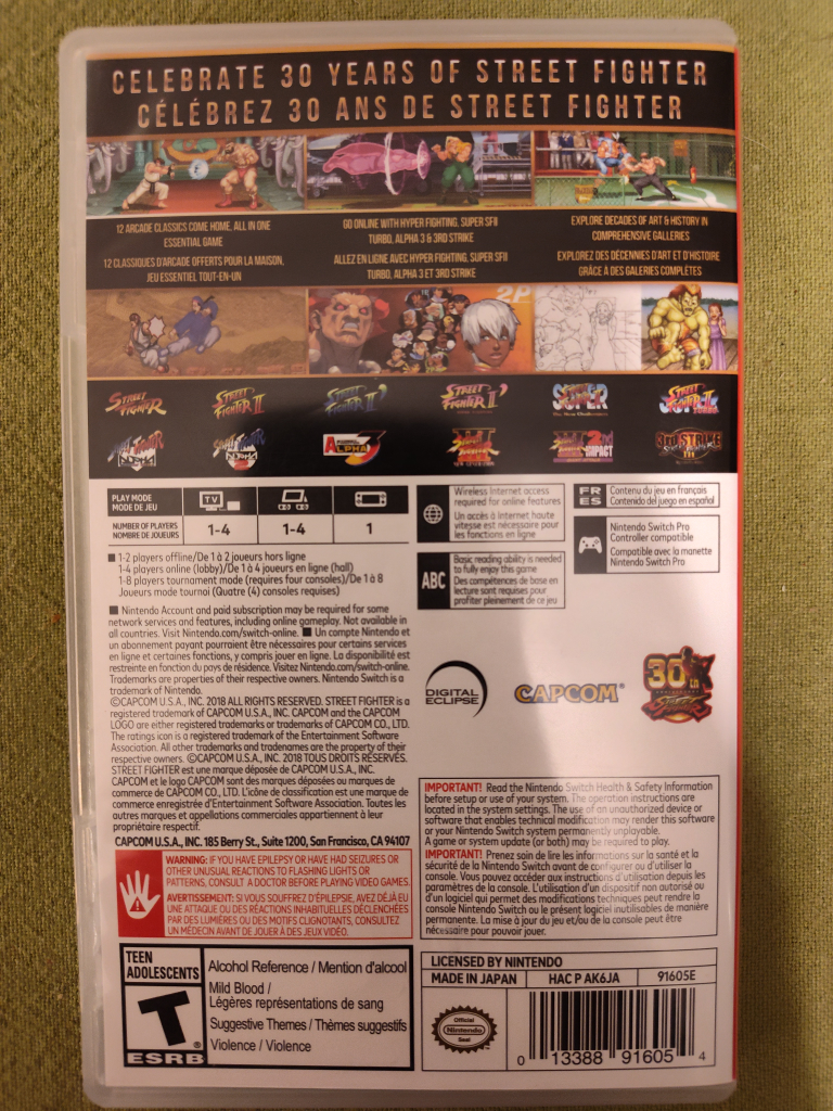 Nintendo Switch Games: Miitopia, Street Fighter - photo 2