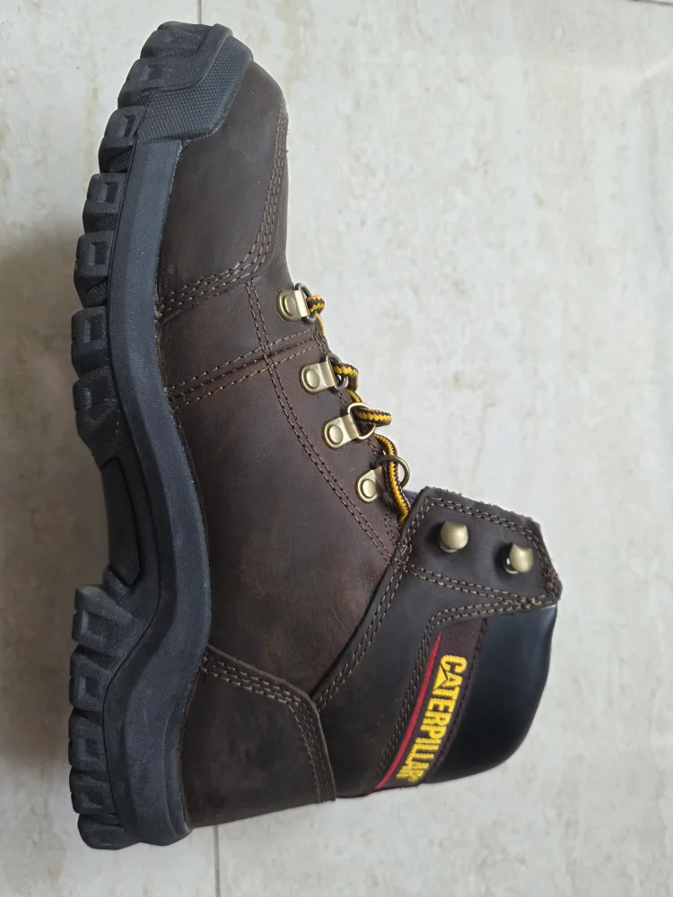 CAT Brown Work Boots - Size 9