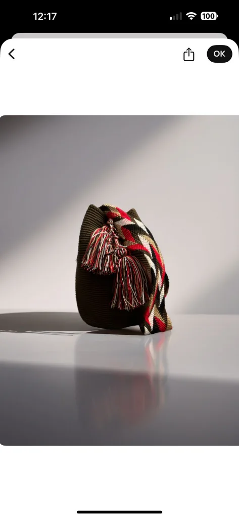 Unisex Colombian Wayuu Mochilas bags image indicator(6)