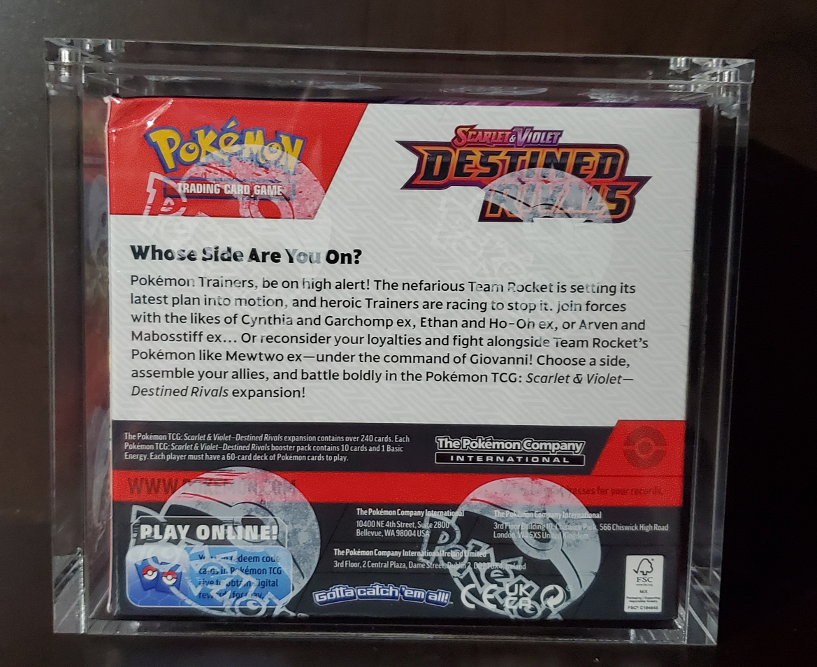 Pokemon Destined Rivals Booster Box - photo 2
