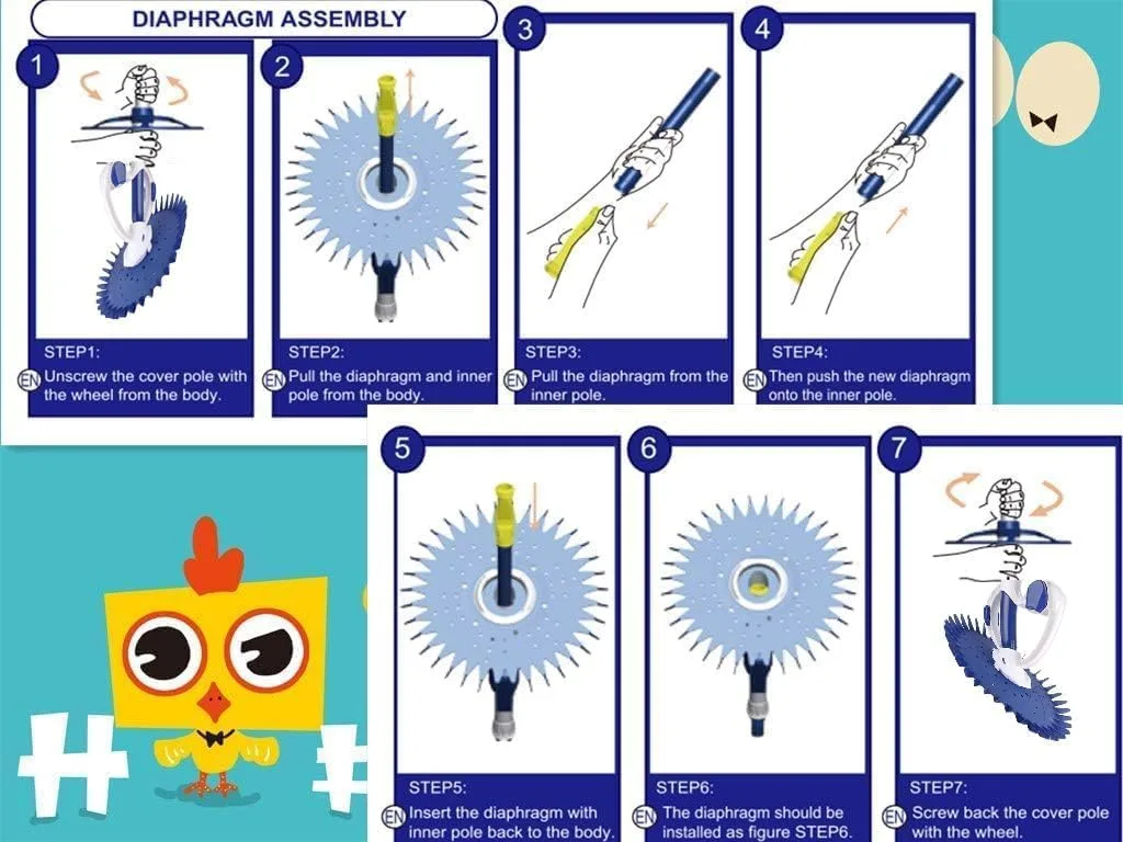 Pool Vacuum Cleaner BNIB image indicator(6)