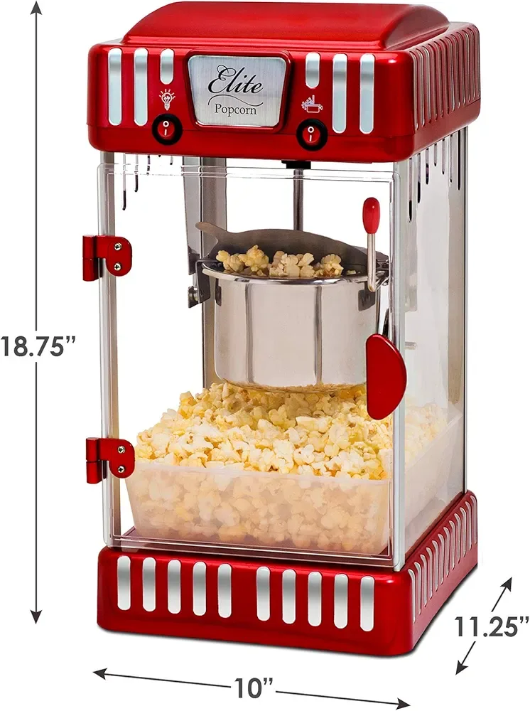 Elite Popcorn 2.5OZ Carnival Popcorn Maker image indicator(3)