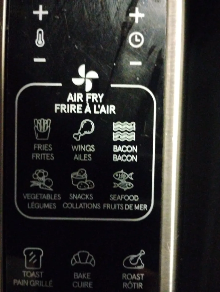 Gourmia Air Fryer Toaster Oven image indicator(4)