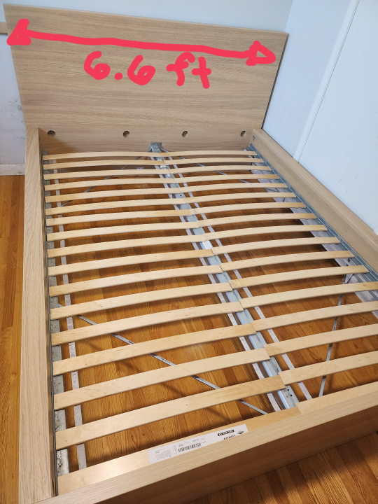 IKEA Bed Frame - Full Size/ fits queen size mattress - photo 2