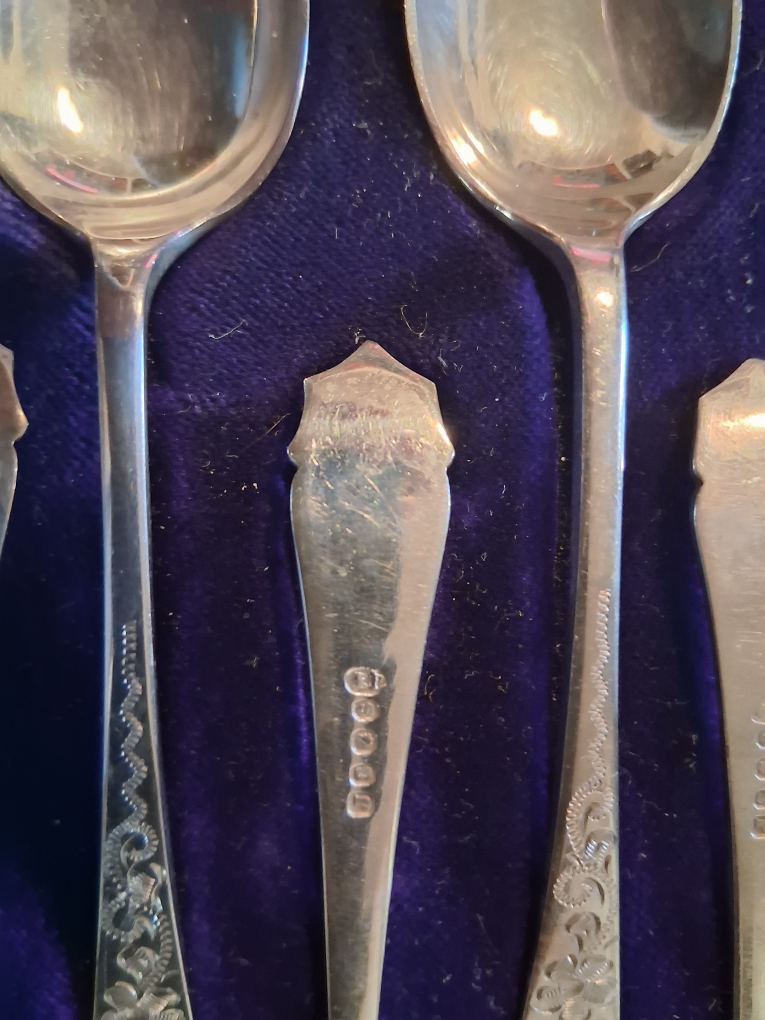 Scottish Silver Spoon Set - photo 5