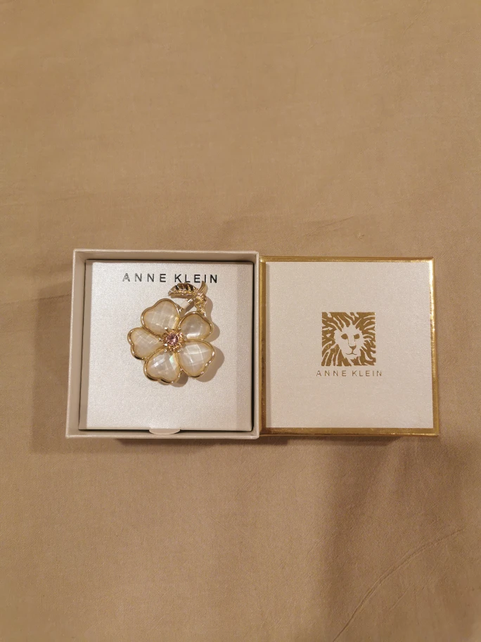 Anne Klein Flower Brooch - photo 2