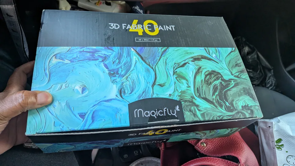 Magicfly 3D Fabric Paint Set - 40 Colors thumbnail