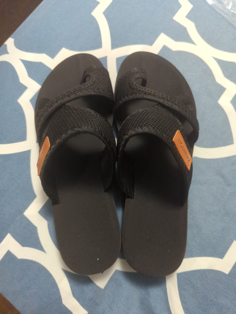Black Fashion Sandals - Size 39