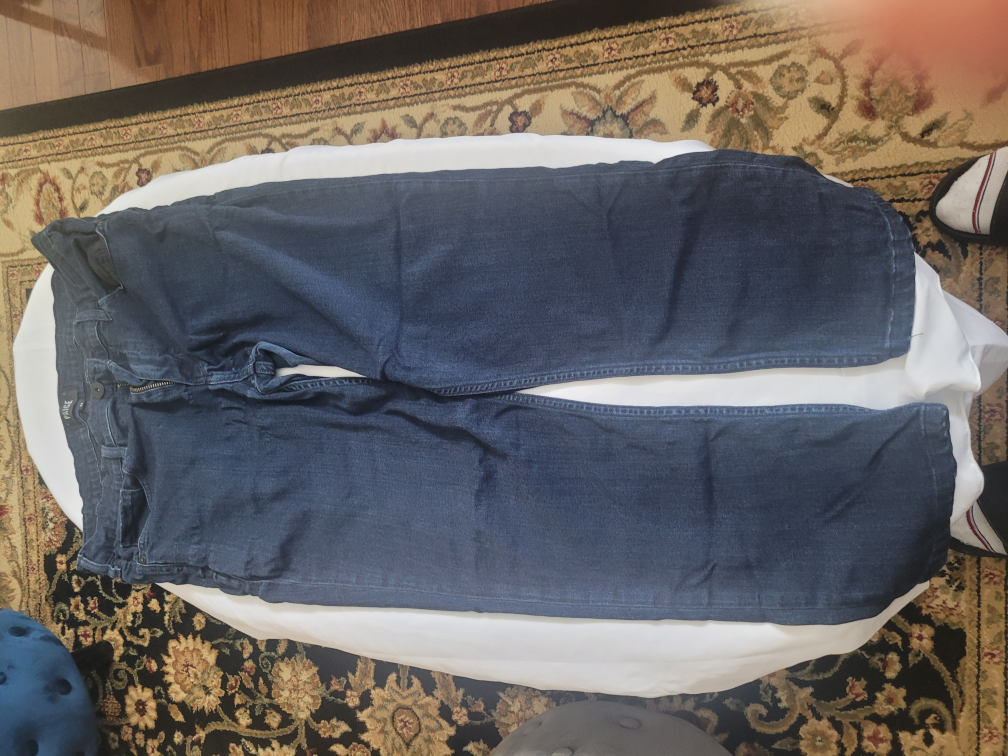 Paige Dark Wash Jeans - Size 34 - photo 4