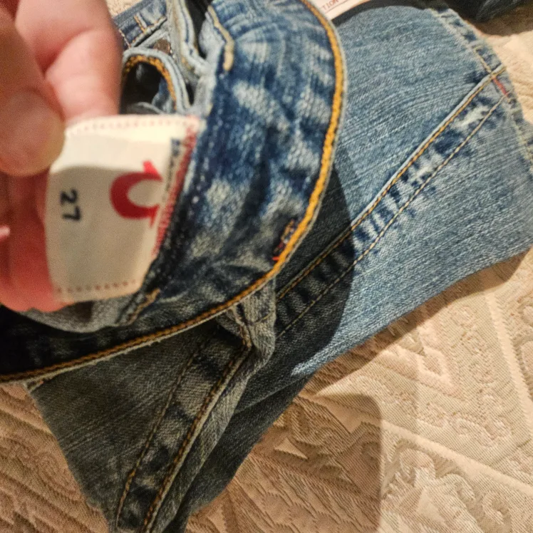 3-brand new true religion women's  jeans 26/27/28 image indicator(7)