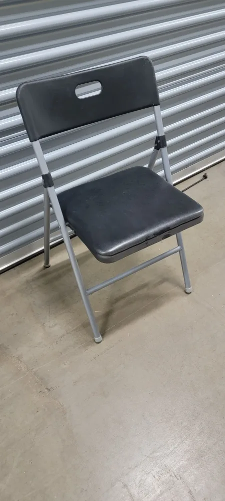 Folding Chair - Black 4 pcs thumbnail