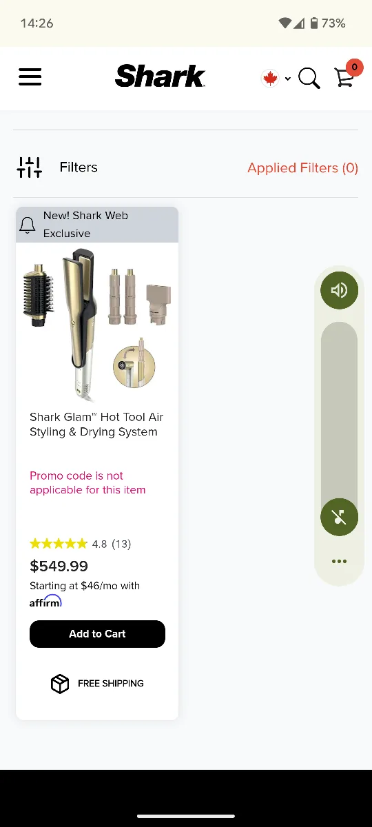 Shark Glam Hot Tool Air Styling & Drying System thumbnail