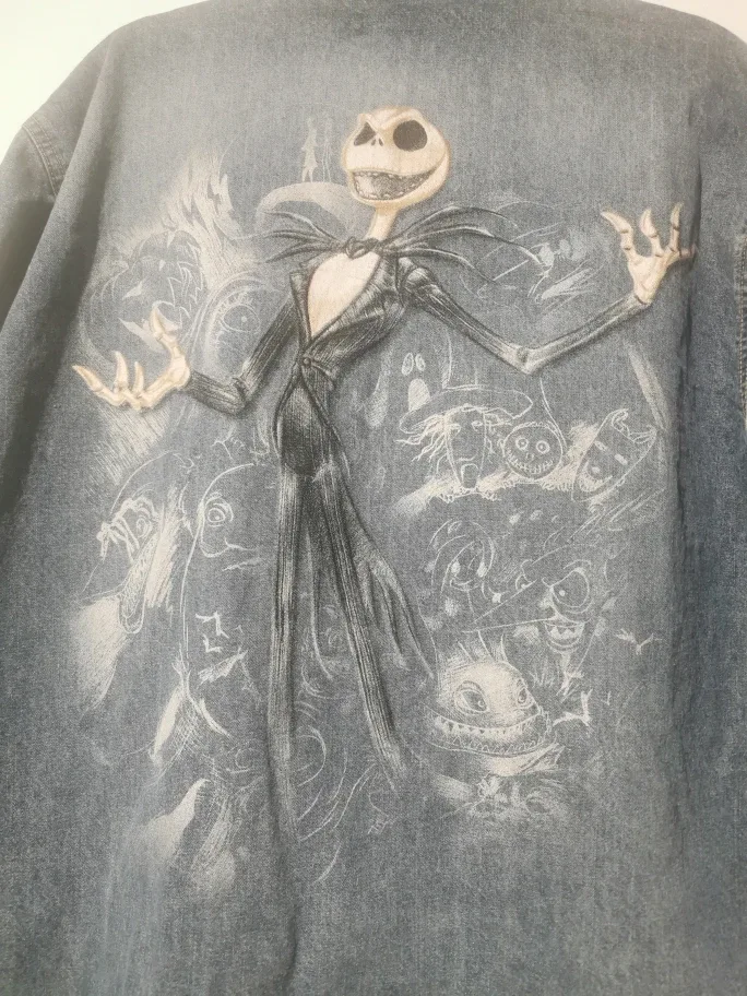 Disney Nightmare Before Christmas Denim Jacket xl image indicator(2)
