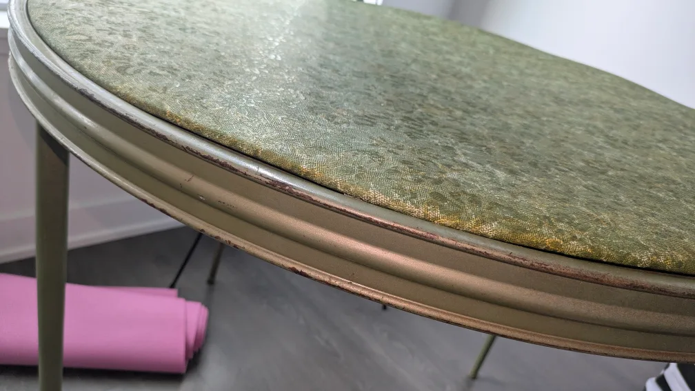 Vintage Round Green Table image indicator(6)