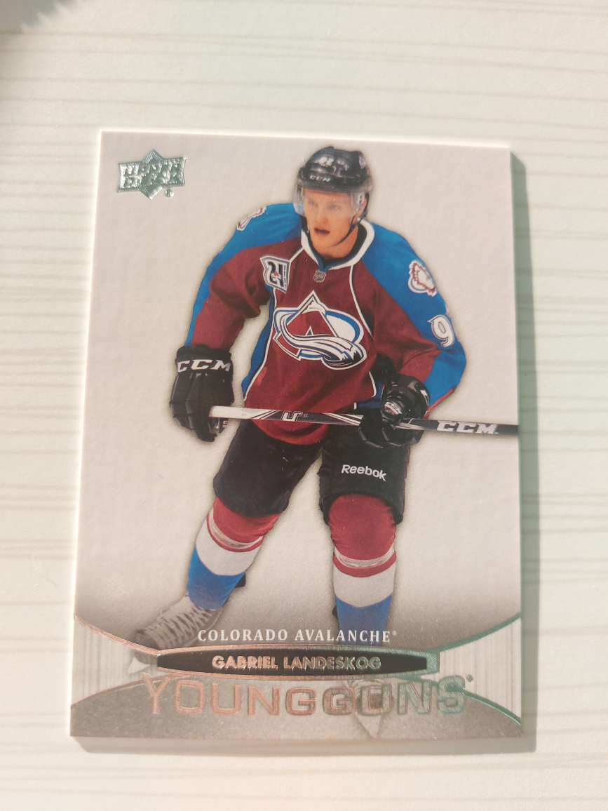 Carte de hockey Gabriel Landeskog Young Guns