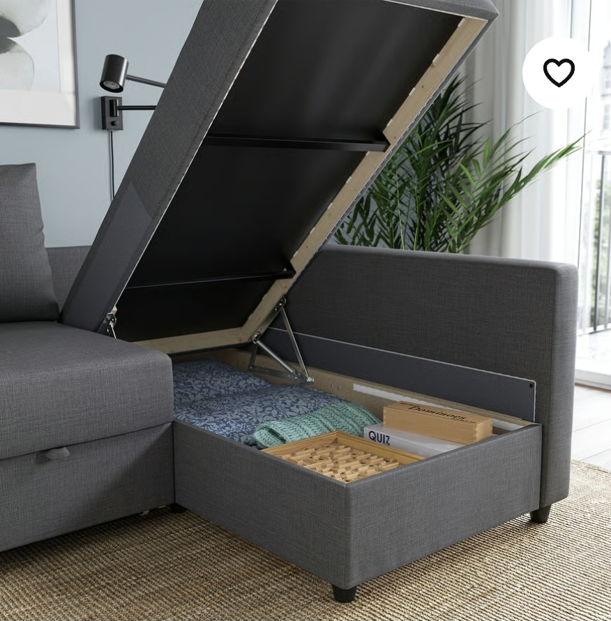 Sofa Bed - Dark Grey - IKEA Friheten - photo 3