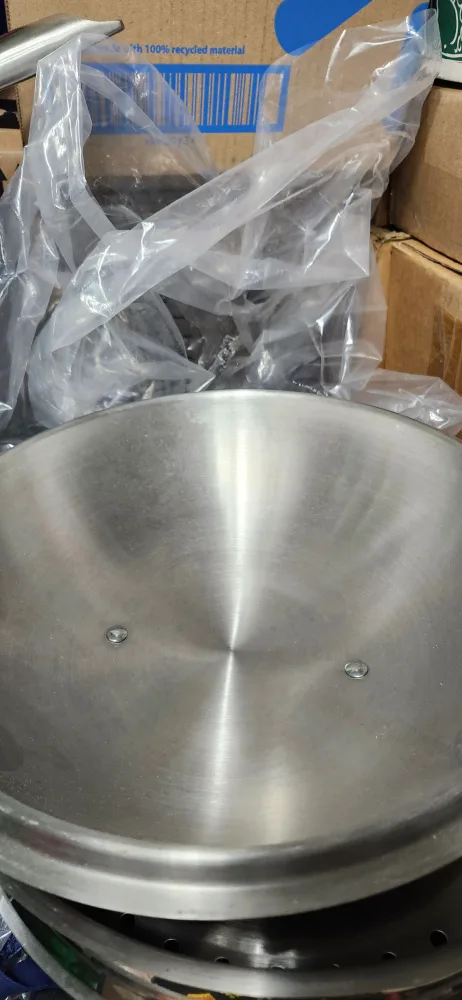 X- LARGE Thick heavy Stainless Steel Steamer 13" Pot.price firm image indicator(3)