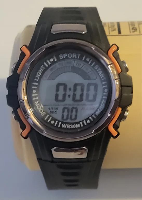 Sport Digital Watch - Black image indicator(2)