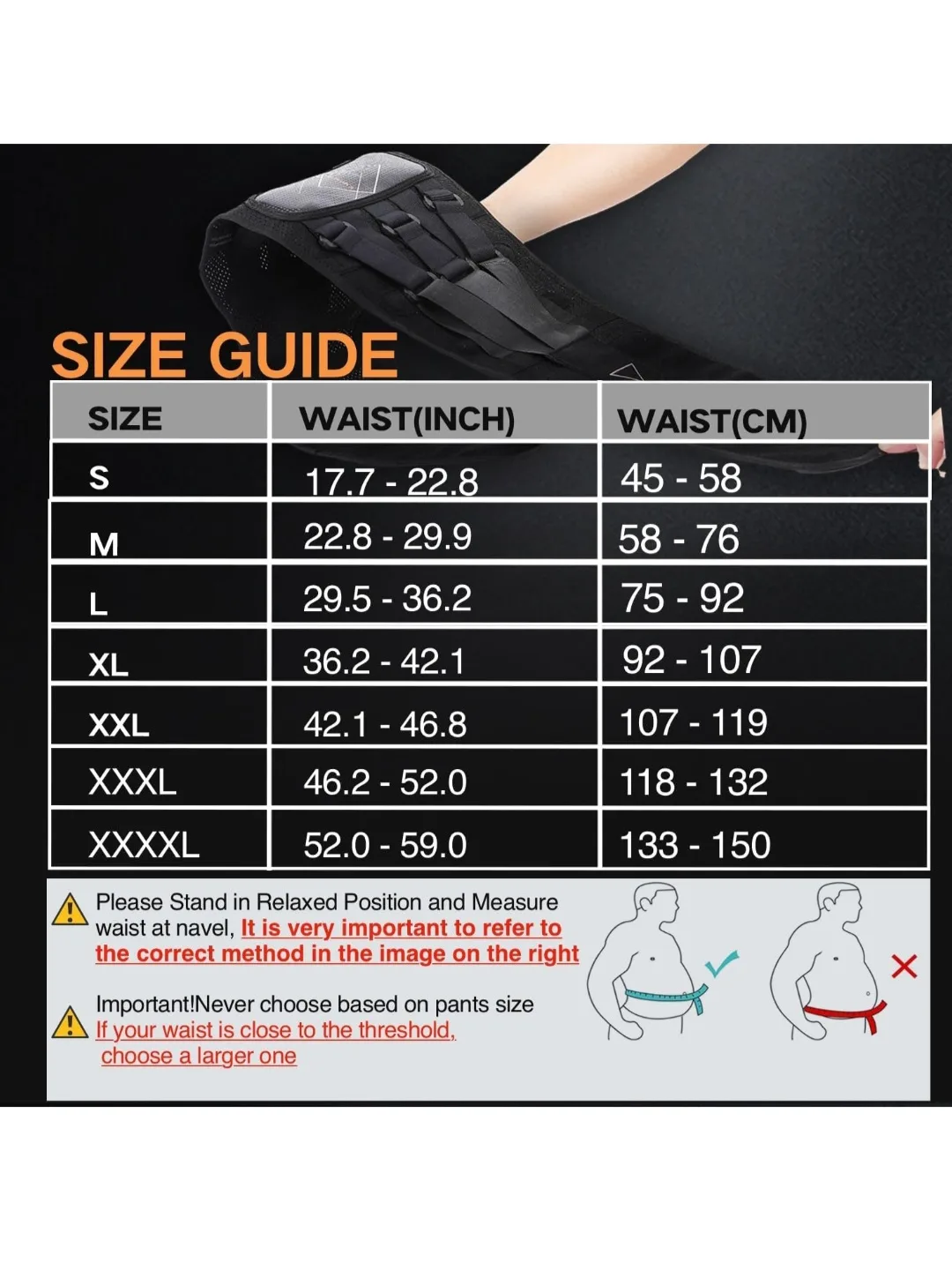 Adukaka Back Brace - Size LX image indicator(2)
