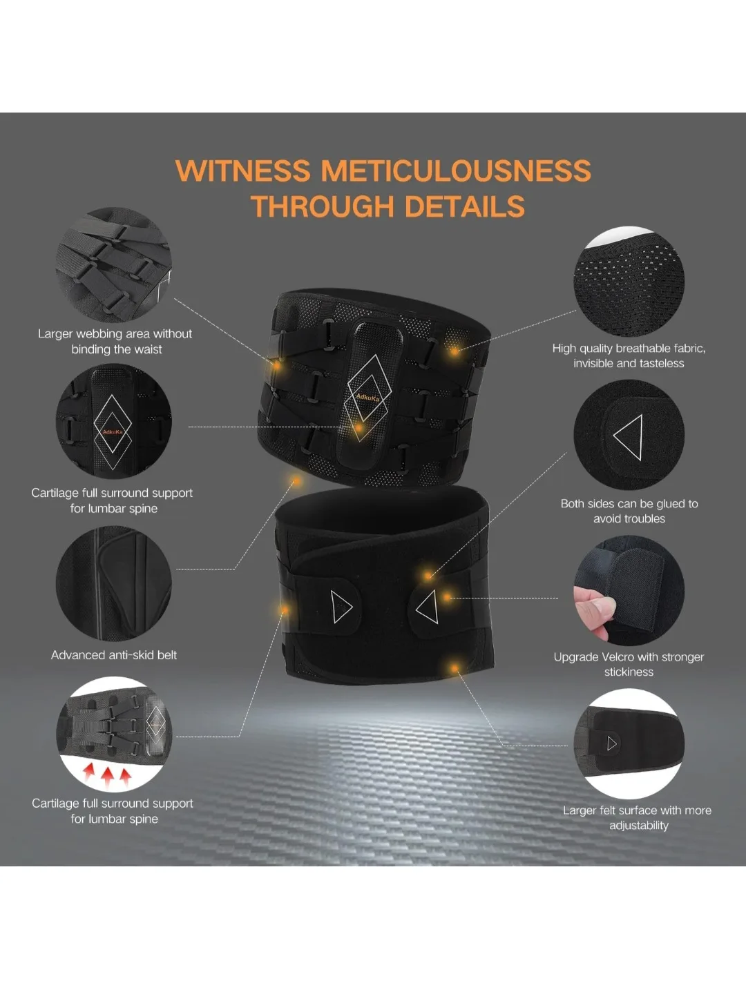 Adukaka Back Brace - Size LX image indicator(5)