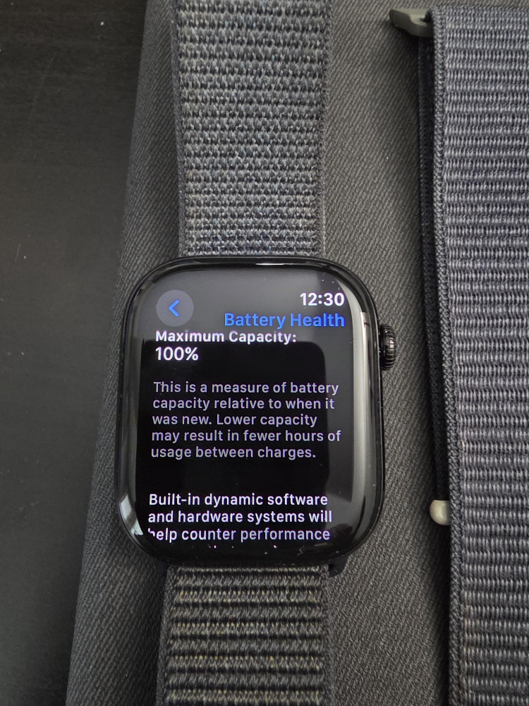 Apple Watch Series 10 (46mm) – Black – Like New + Warranty - photo 5