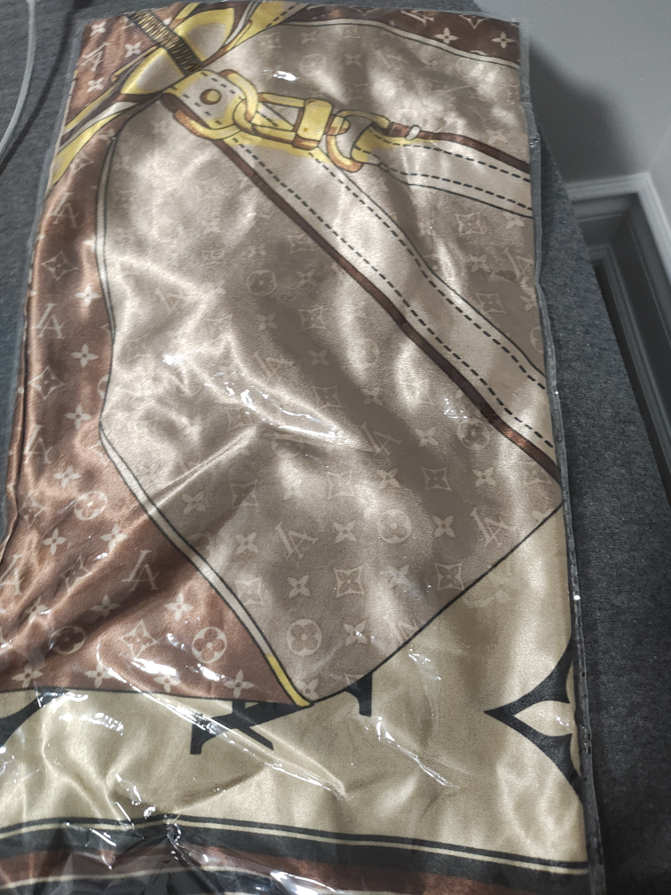 Louis Vuitton Inspired Scarf,,(Sales)