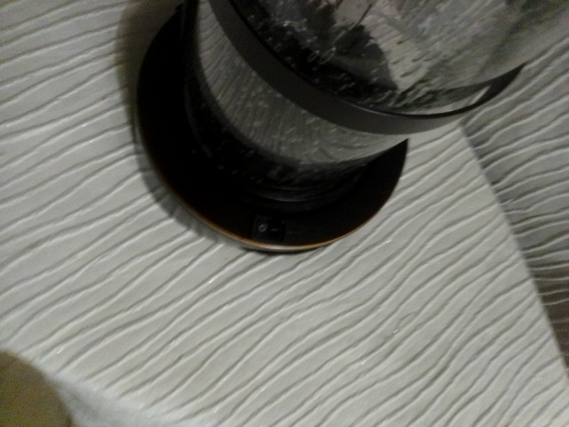 Glass and Metal Table Lamp - photo 3