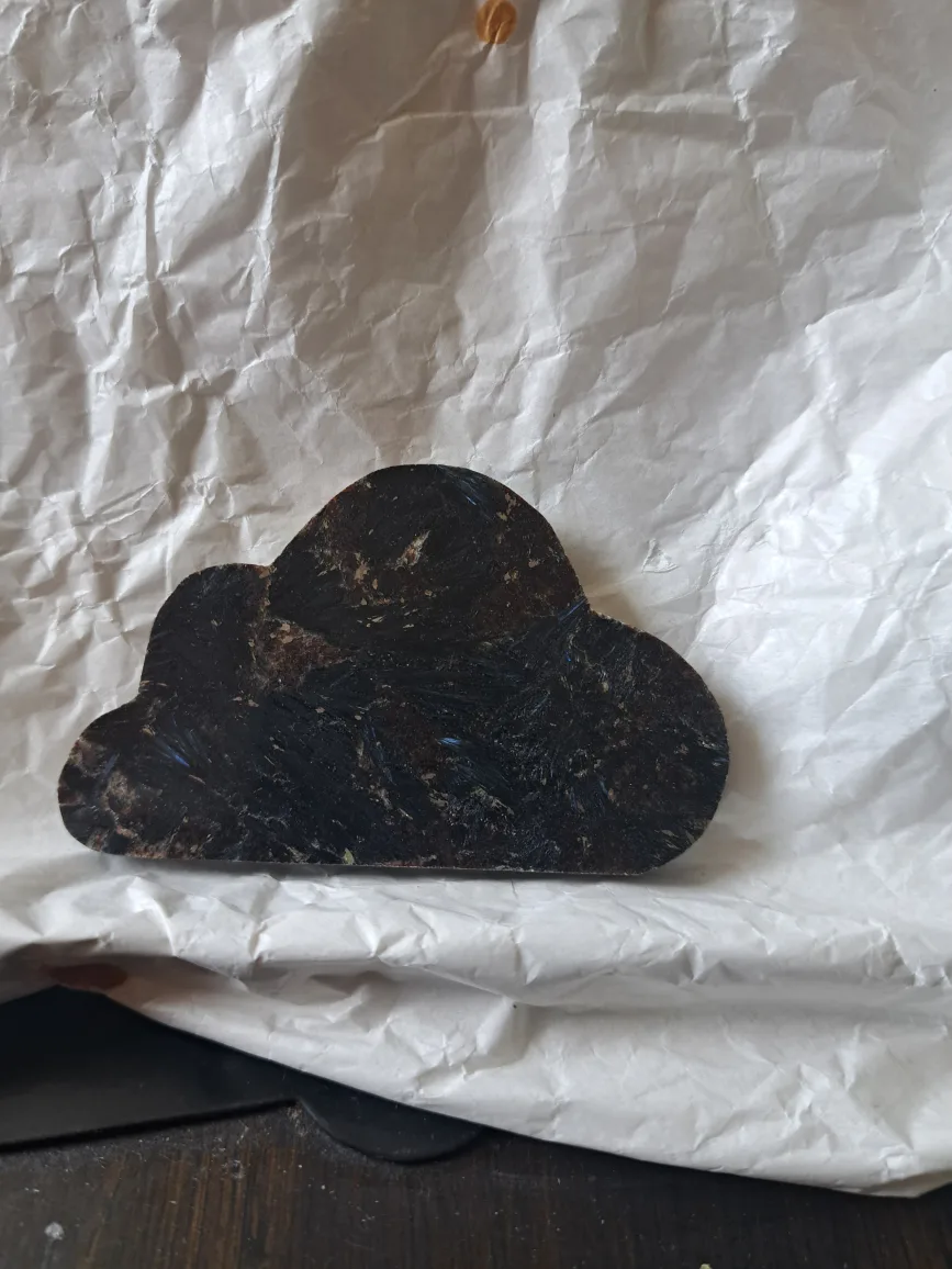 Cloud-shaped crystal image indicator(2)