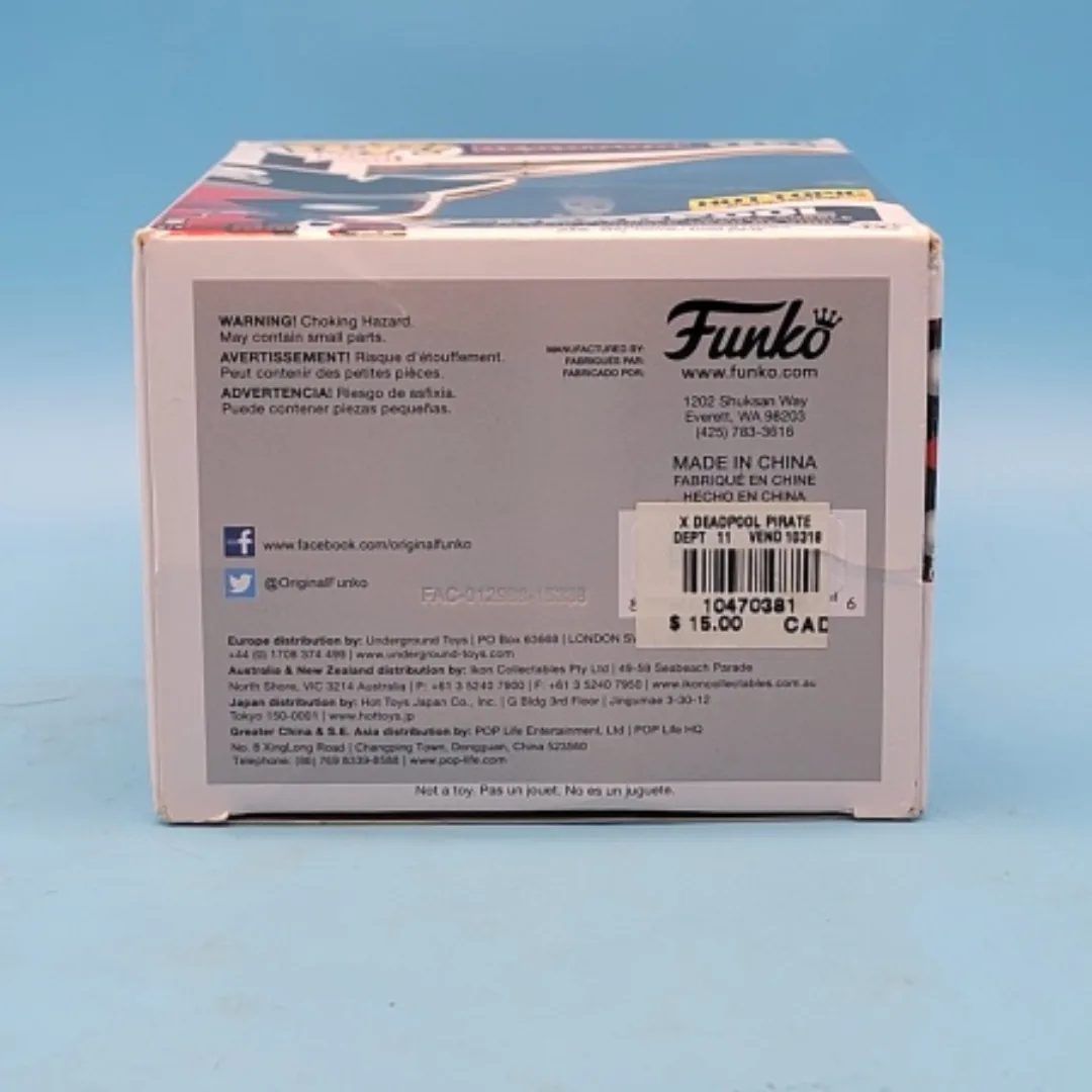 🥳NEW🤩 Marvel DEADPOOL #113 (Pirate) - Hot Topic Exclusive image indicator(6)