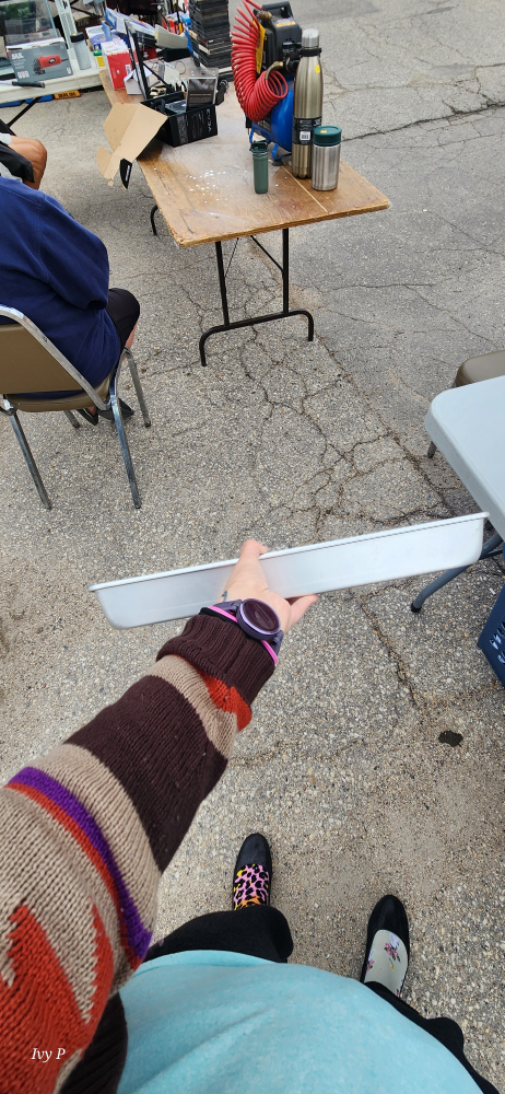 Large Silver Baking Pan - photo 2