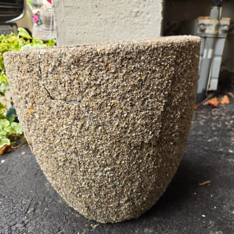 Sand Textured Garden Pot - 12 x 12 inches image indicator(3)