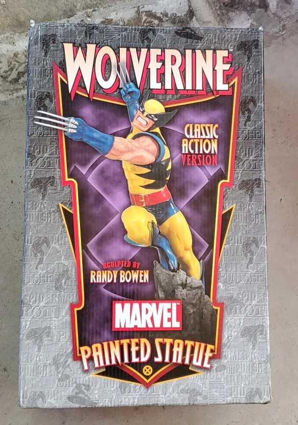 Marvel Wolverine Painted Statue - Classic Action Version thumbnail
