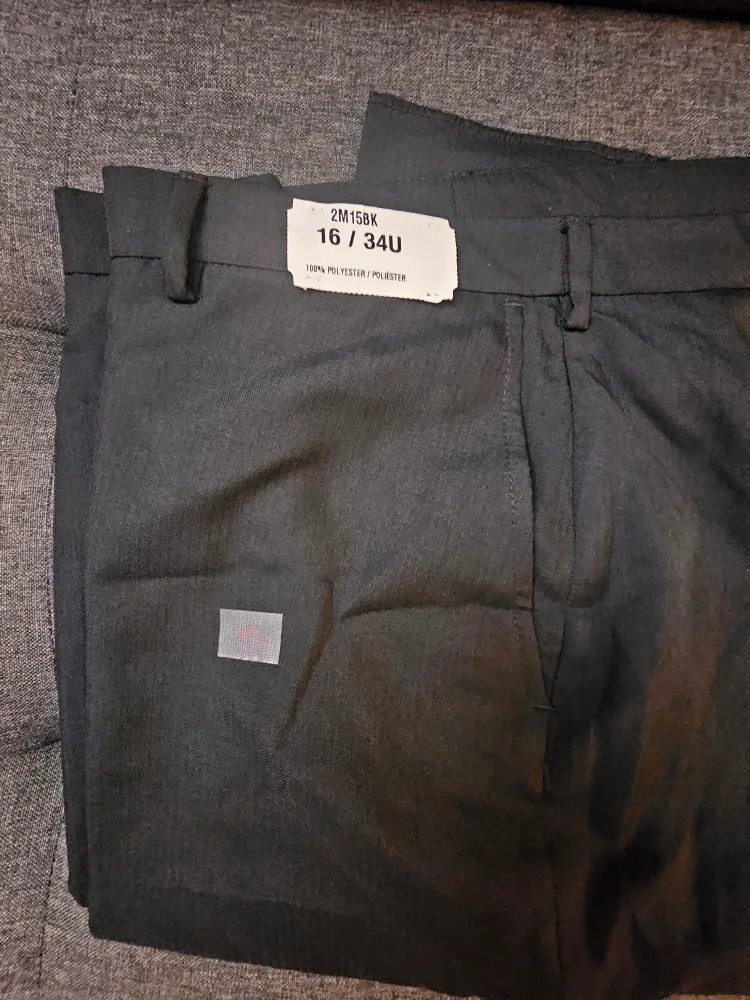 Linden Grey Trousers Size 16/34U new thumbnail