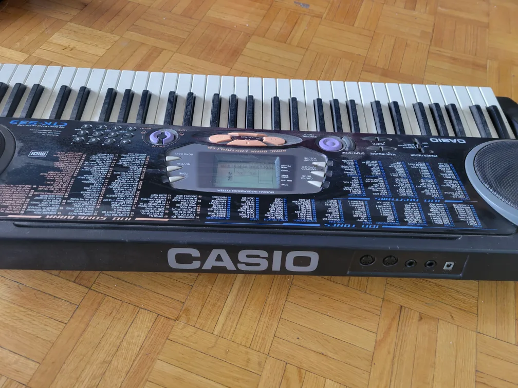 Casio CTK-533 Keyboard image indicator(2)