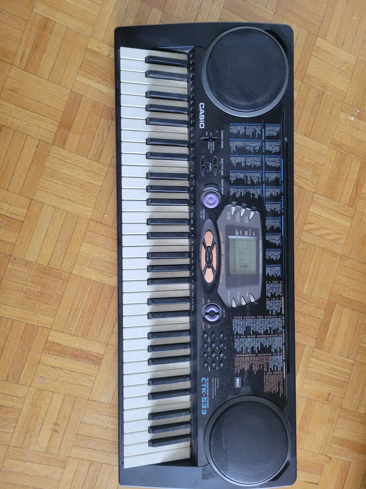 Casio CTK-533 Keyboard image indicator(3)